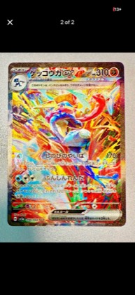 Greninja ex, graded 10.0