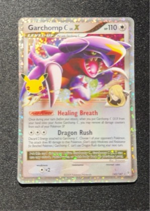 Garchomp C Lv.X, graded 9.5