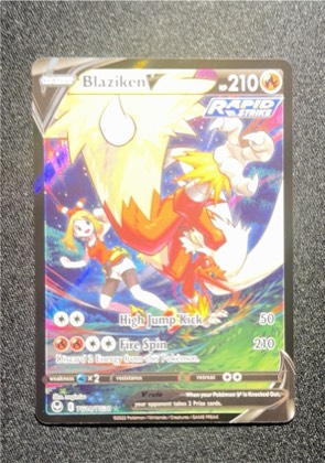 Blaziken V, graded 9.5
