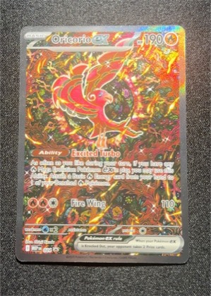 Oricorio ex - 024, graded 10.0