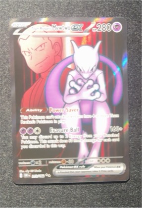 Team Rocket's Mewtwo ex, graded 10.0
