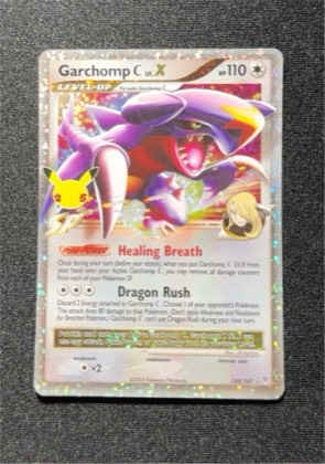 Garchomp C Lv.X, graded 9.5