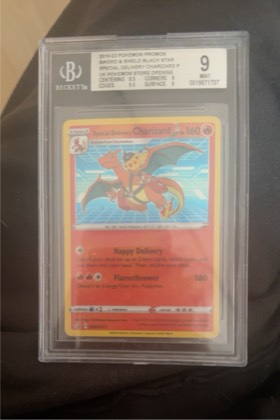 Charizard V - SWSH050 graded 9