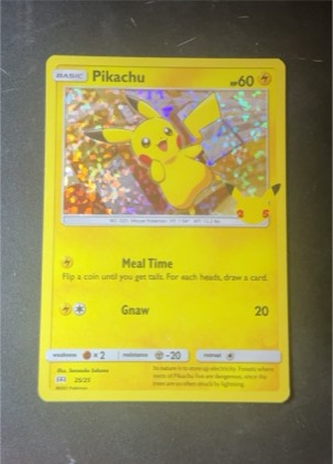 Pikachu, graded 9.0