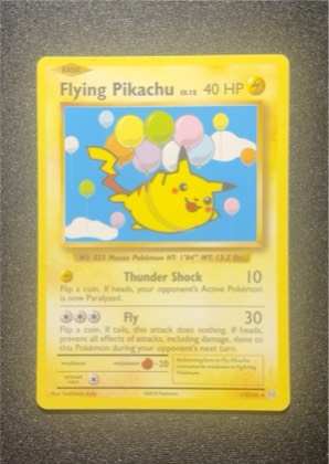 Flying Pikachu, graded 9.5