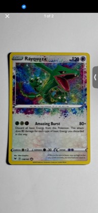 Rayquaza, graded 5.0