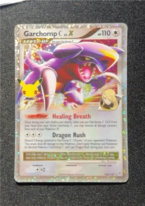 Garchomp C Lv.X, graded 9.5