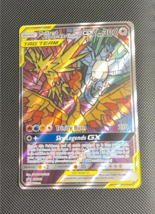 Moltres & Zapdos & Articuno, graded 8.5