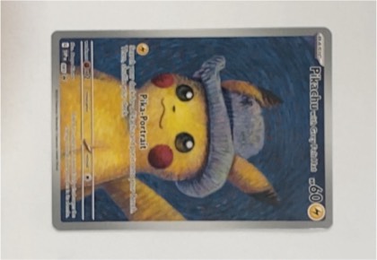 Pikachu with Grey Felt Hat graded 9