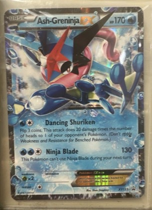Ash-Greninja EX - XY133, graded 6.5
