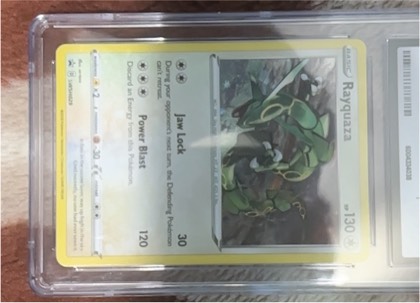 Rayquaza - SWSH029 graded 8.5
