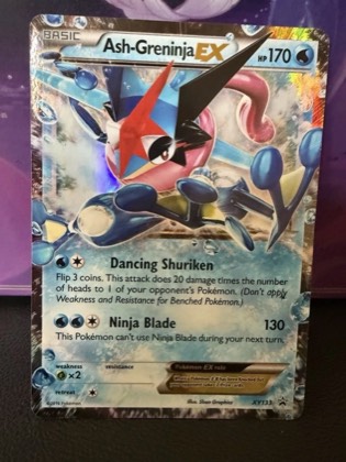 Ash-Greninja EX - XY133, graded 7.0