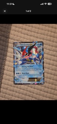 Ash-Greninja EX - XY133, graded 8.5