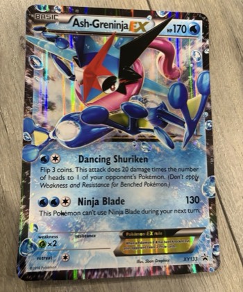 Ash-Greninja EX - XY133, graded 7.0