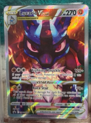 Lucario VSTAR - SWSH291, graded 9.5