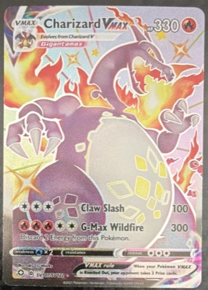 Charizard VMAX, graded 9.5