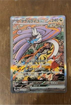 Raging Bolt ex, graded 9.5