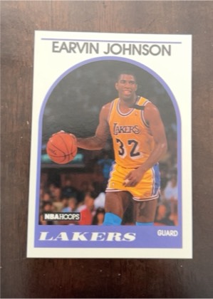 Earvin Johnson, graded 8.5