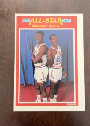 Olajuwon / Drexler, graded 7.5