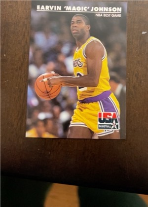 Earvin "Magic" Johnson, graded 8.0
