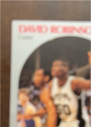David Robinson, graded 7.5