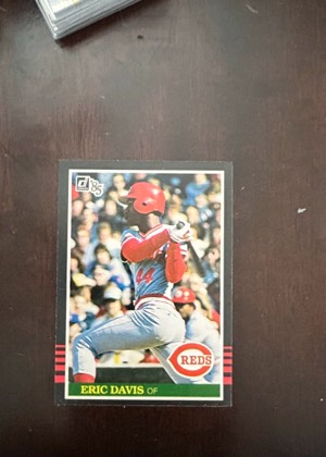 Eric Davis, graded 7.5