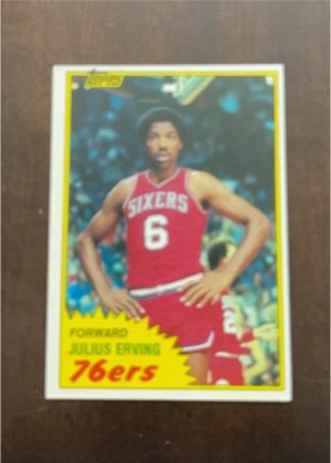 Julius Erving, graded 7.0