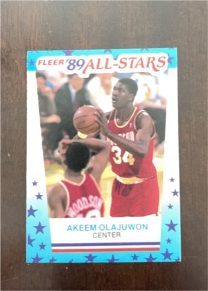 Akeem Olajuwon, graded 8.5