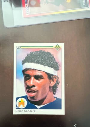 Deion Sanders, graded 8.0