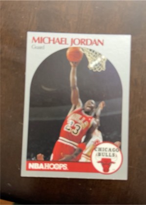 Michael Jordan, graded 8.5