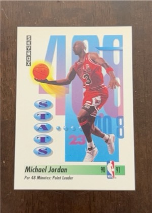 Michael Jordan, graded 7.5