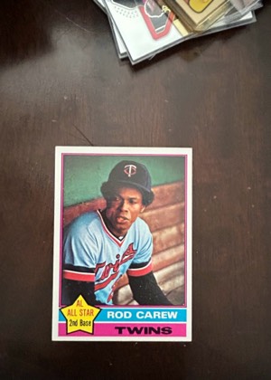 Rod Carew, graded 7.0