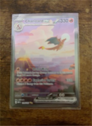 Charizard ex, graded 6.5