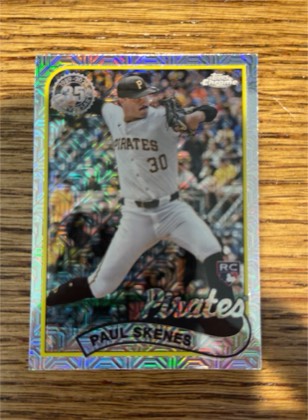 Paul Skenes, graded 8.5