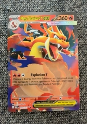 Mega Chariard Y eX, graded 6.5