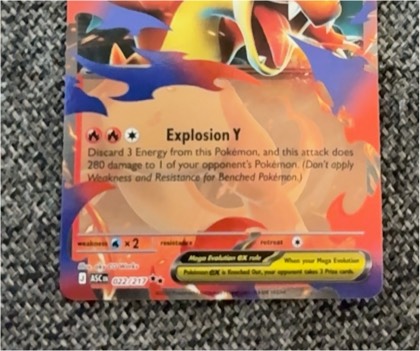 Charizard, graded 4.5