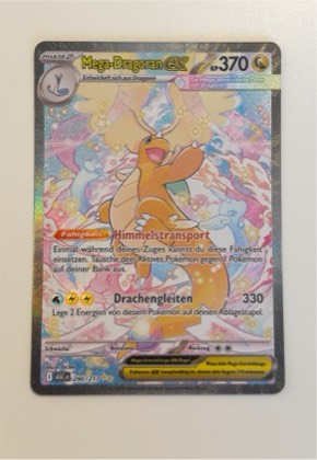 Mega-Dragoran EX graded 8.5