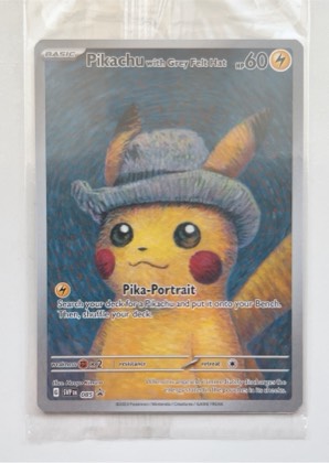 Pikachu with Grey Felt Hat, graded 9.5