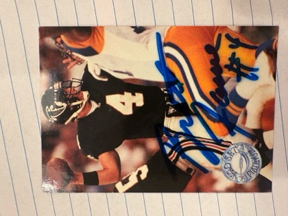 Brett Favre, graded 8.5