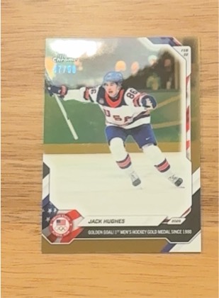 Jack Hughes, graded 9.0