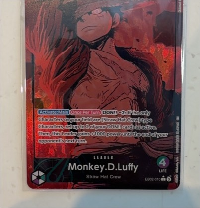 Monkey.D.Luffy, graded 9.5