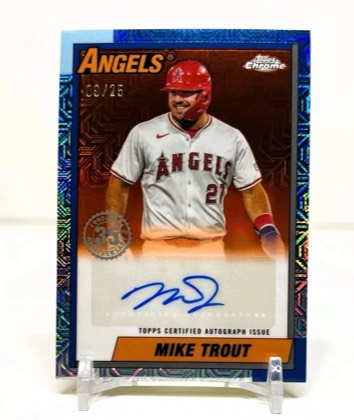 Mike Trout graded 9.5