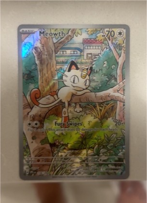Meowth, graded 9.0