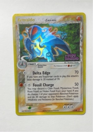 Armaldo (Delta Species), graded 5.0