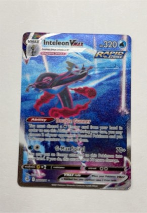 Inteleon VMAX (Alternate Art Secret) graded 8