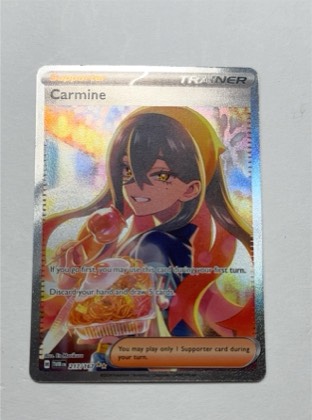 Carmine, graded 9.5