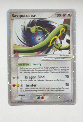 Rayquaza ex - 039 (EX Collector's Tin), graded 5.0
