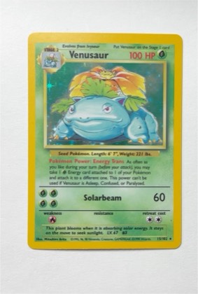 Venusaur, graded 5.0