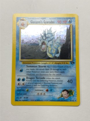 Giovanni's Gyarados, graded 5.0