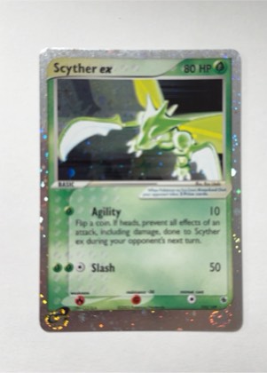 Scyther ex, graded 5.0